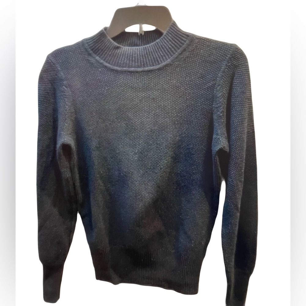 ❤️ GAP MOCKNECK BLACK SWEATER SIZE XS